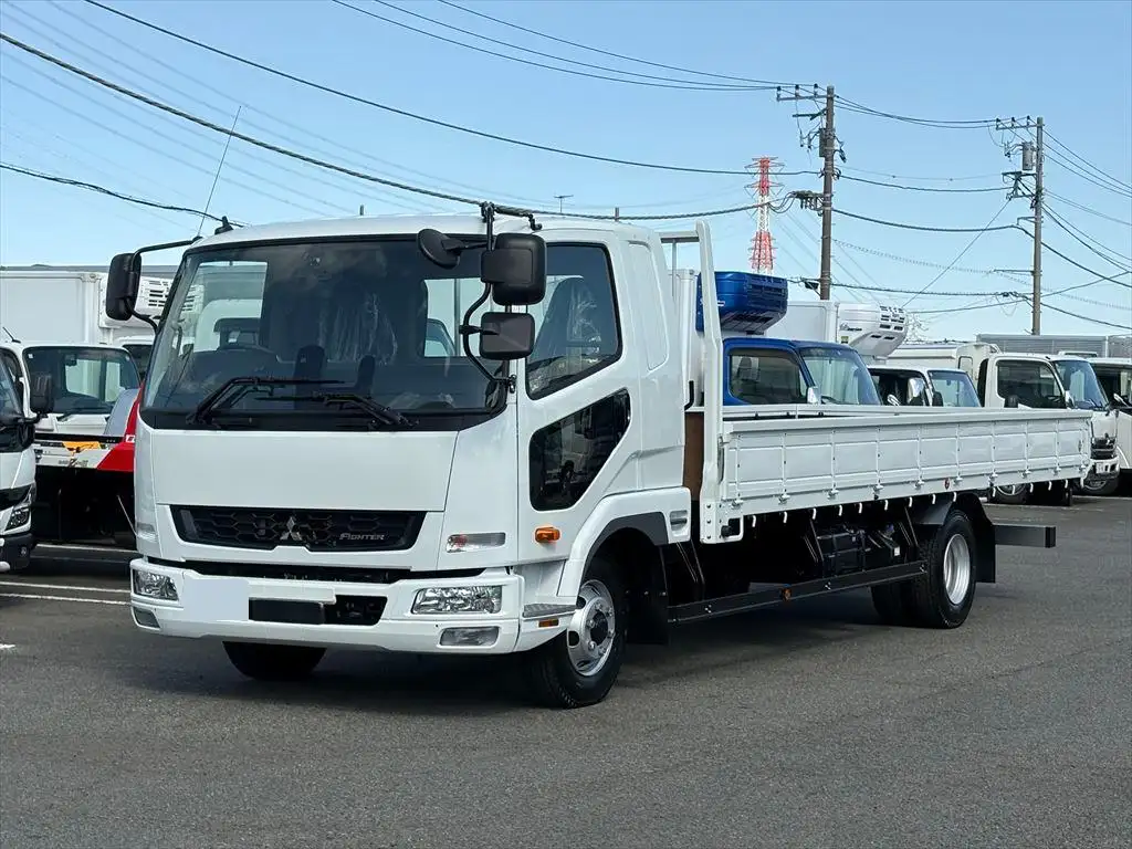 三菱 ファイター 中型/増トン 平ボディ ベッド 2KG-FK62F の中古トラック【車両No.185184】