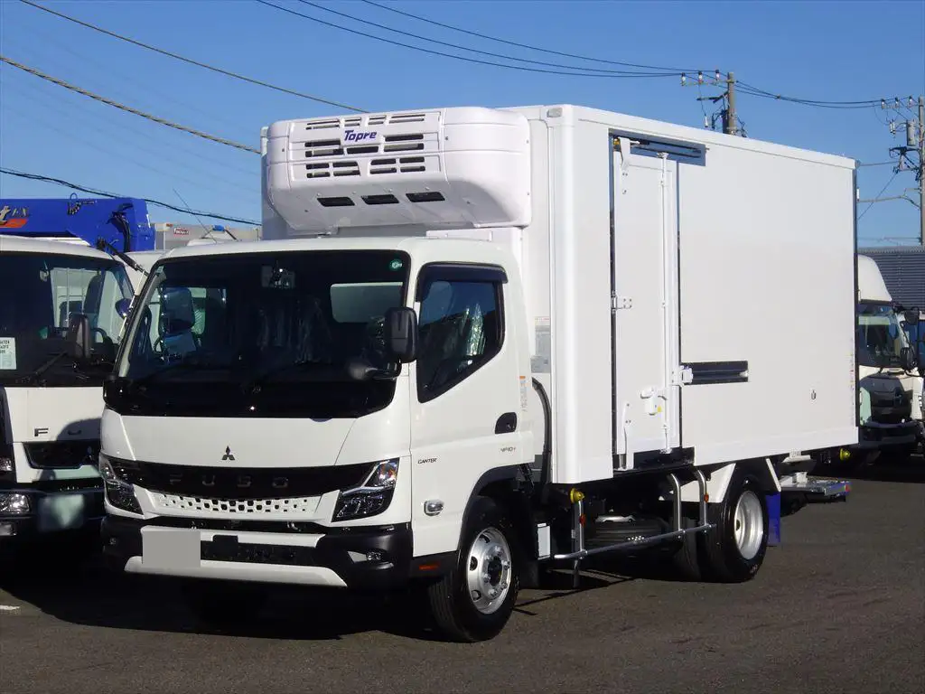 三菱 キャンター 小型 冷凍冷蔵 低温 パワーゲート の中古トラック【車両No.185186】