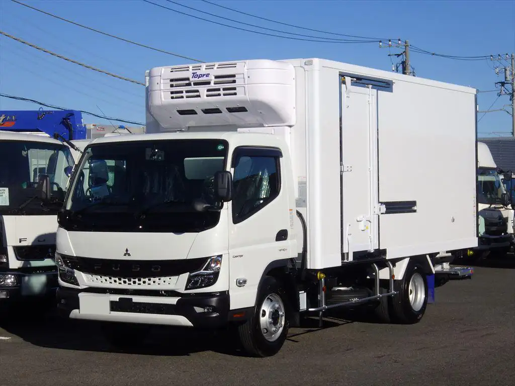 三菱 キャンター 小型 冷凍冷蔵 低温 パワーゲート の中古トラック【車両No.185188】