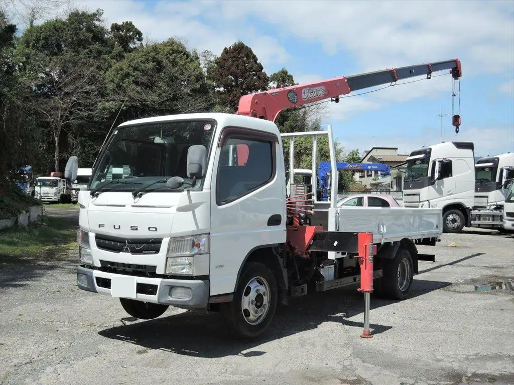 三菱 キャンター 小型 クレーン付 4段 ラジコン の中古トラック【車両No.185178】