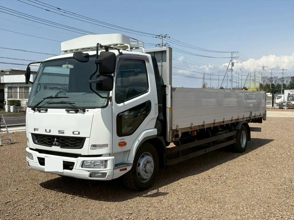 三菱 ファイター 中型/増トン 平ボディ 床鉄板 アルミブロック の中古トラック【車両No.185118】