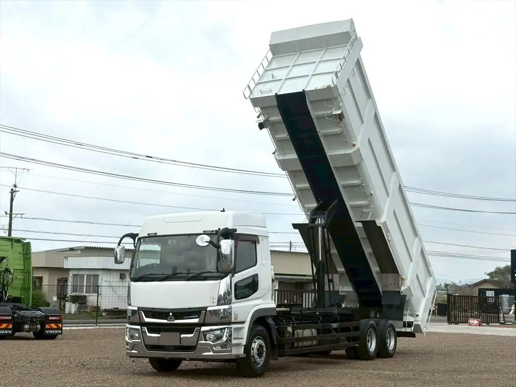 三菱 スーパーグレート 大型 ダンプ 土砂禁 ハイルーフ の中古トラック【車両No.185179】
