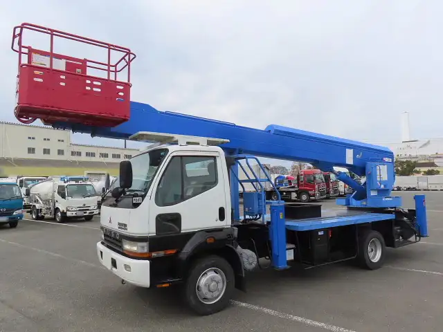 三菱 ファイター 中型/増トン 高所・建柱車 高所作業車 KK-FH21HG の中古トラック【車両No.185046】