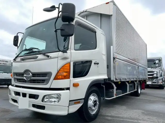日野 レンジャー 中型/増トン ウイング エアサス ベッド の中古トラック【車両No.185214】