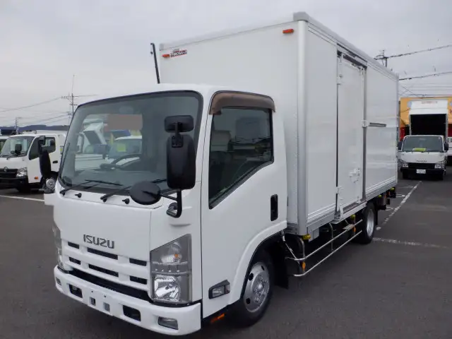 いすゞ エルフ 小型 アルミバン パワーゲート サイドドア の中古トラック【車両No.185200】