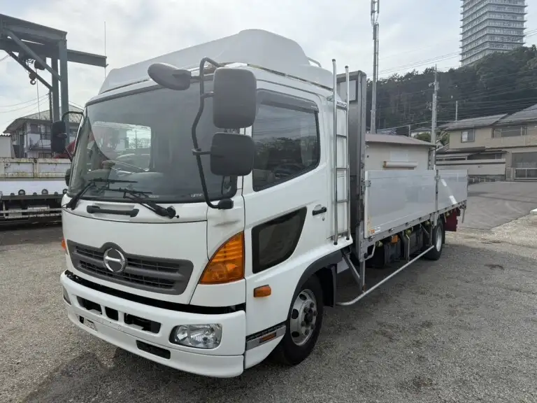 日野 レンジャー 中型/増トン 平ボディ アルミブロック ベッド の中古トラック【車両No.185236】