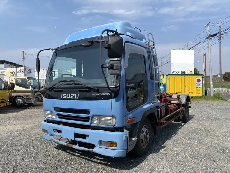 いすゞ フォワード 中型/増トン アームロール ツインホイスト ベッド の中古トラック【車両No.185237】