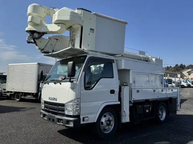 いすゞ エルフ 小型 高所・建柱車 高所作業車 PDG-NKR85YN の中古トラック【車両No.185230】