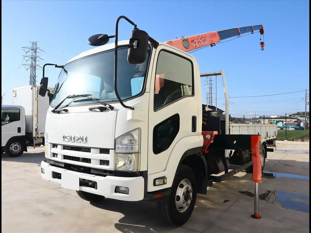 いすゞ フォワード 中型/増トン クレーン付 4段 フックイン の中古トラック【車両No.185252】