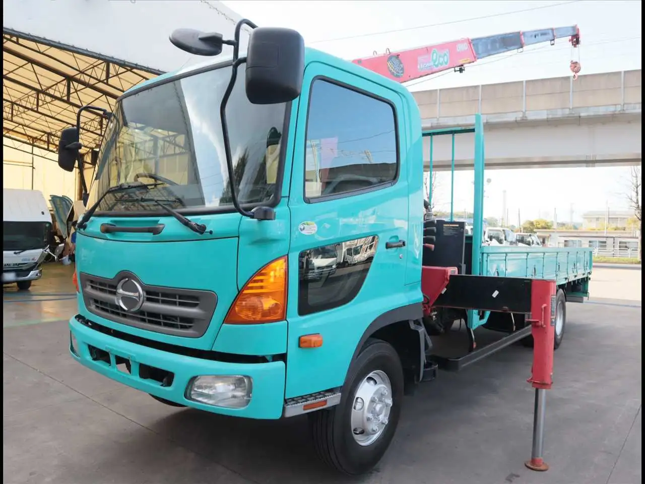 日野 レンジャー 中型/増トン クレーン付 4段 ラジコン の中古トラック【車両No.185264】