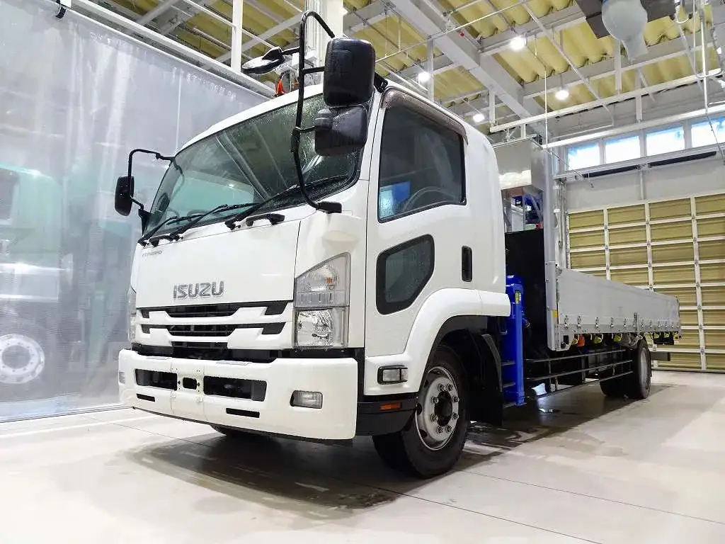 いすゞ フォワード 中型/増トン クレーン付 アルミブロック 5段 の中古トラック【車両No.185262】