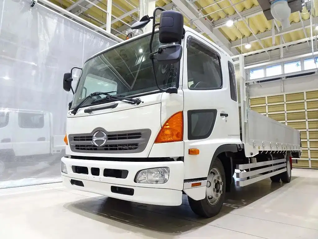 日野 レンジャー 中型/増トン 平ボディ アルミブロック ベッド の中古トラック【車両No.185276】