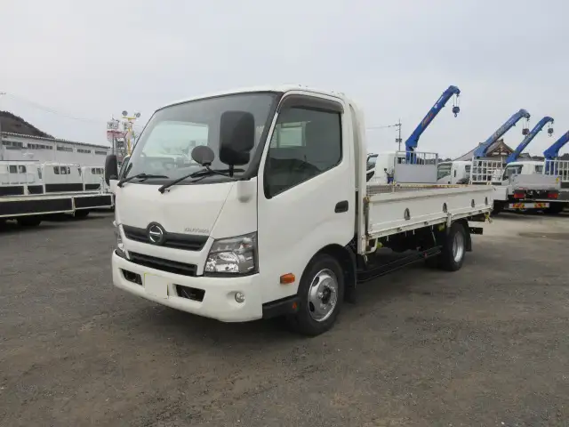 日野 デュトロ 小型 平ボディ 床鉄板 TKG-XZU710M の中古トラック【車両No.185244】