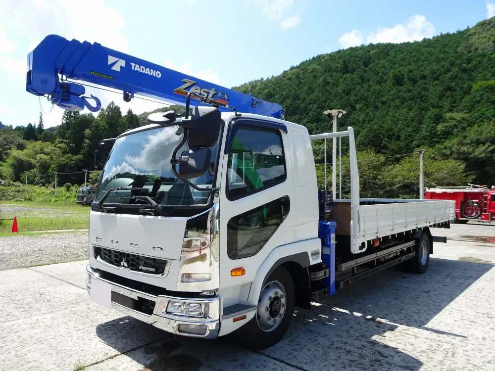 三菱 ファイター 中型/増トン クレーン付 4段 ラジコン の中古トラック【車両No.185368】