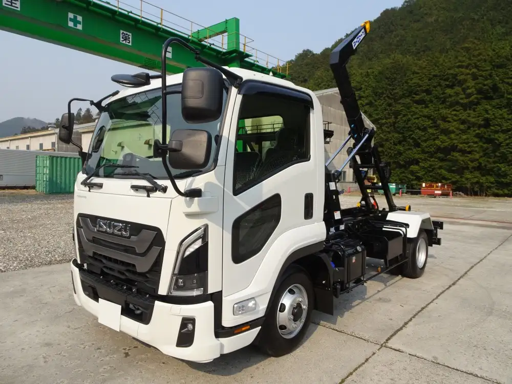 いすゞ フォワード 中型/増トン アームロール ツインホイスト 2RG-FRR90S4 の中古トラック【車両No.185392】