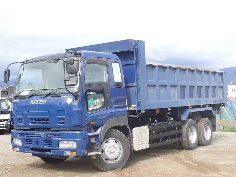 いすゞ ギガ 大型 ダンプ 土砂禁 ベッド の中古トラック【車両No.185482】