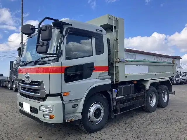 日産UD クオン 大型 ダンプ コボレーン ベッド の中古トラック【車両No.185453】
