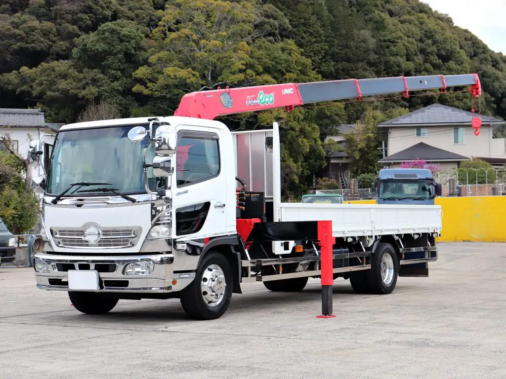 日野 レンジャー 中型/増トン クレーン付 5段 ラジコン の中古トラック【車両No.185495】