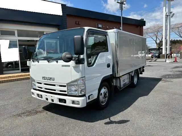 いすゞ エルフ 小型 アルミバン リンボー シャッター式 の中古トラック【車両No.185534】