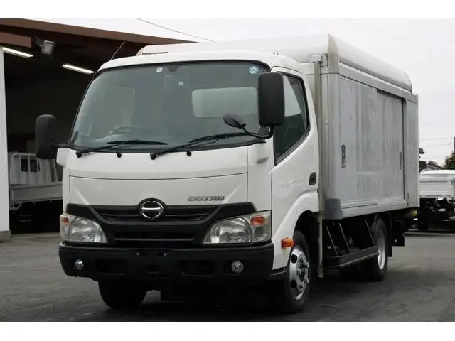 日野 デュトロ 小型 アルミバン ボトルカー サイドドア の中古トラック【車両No.185504】