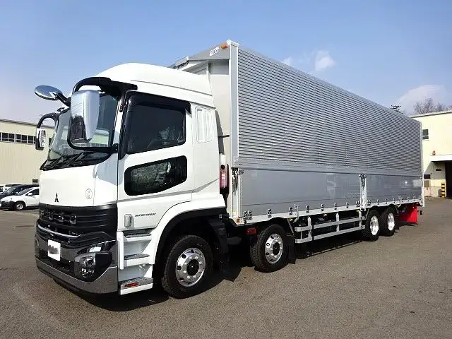 三菱 スーパーグレート 大型 ウイング ハイルーフ エアサス の中古トラック【車両No.185575】