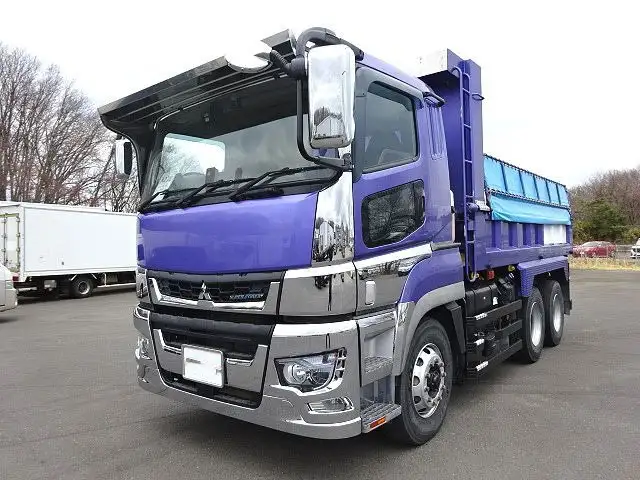 三菱 スーパーグレート 大型 ダンプ コボレーン ベッド の中古トラック【車両No.185557】