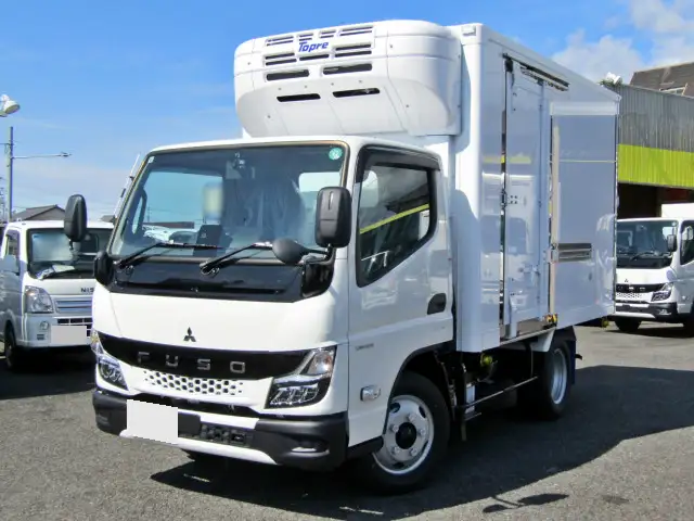 三菱 キャンター 小型 冷凍冷蔵 低温 床ステン の中古トラック【車両No.185553】