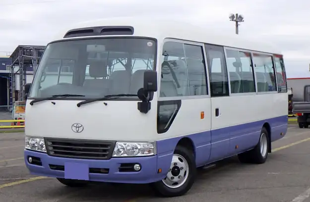 トヨタ コースター 小型 バス マイクロバス SKG-XZB50 の中古トラック【車両No.185568】