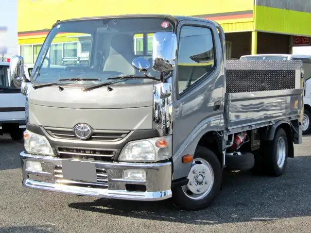トヨタ ダイナ 小型 平ボディ パワーゲート 床鉄板 の中古トラック【車両No.185551】