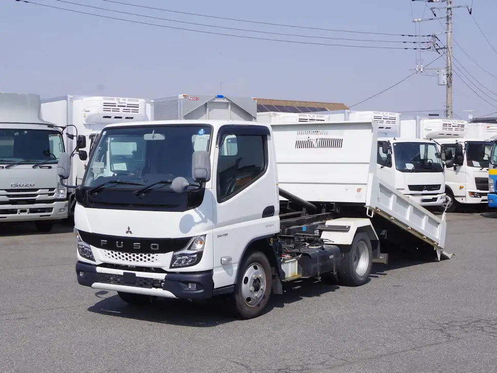 三菱 キャンター 小型 ダンプ ローダー 2RG-FBA60 の中古トラック【車両No.185502】