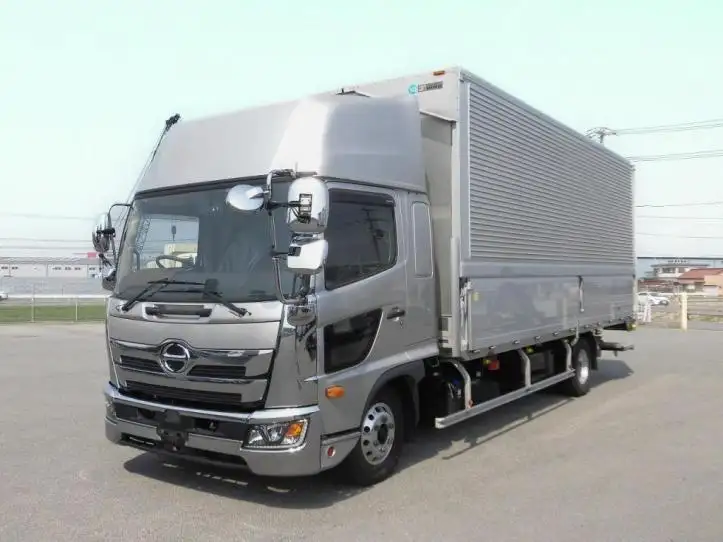 日野 レンジャー 中型/増トン ウイング パワーゲート 床鉄板 の中古トラック【車両No.185565】