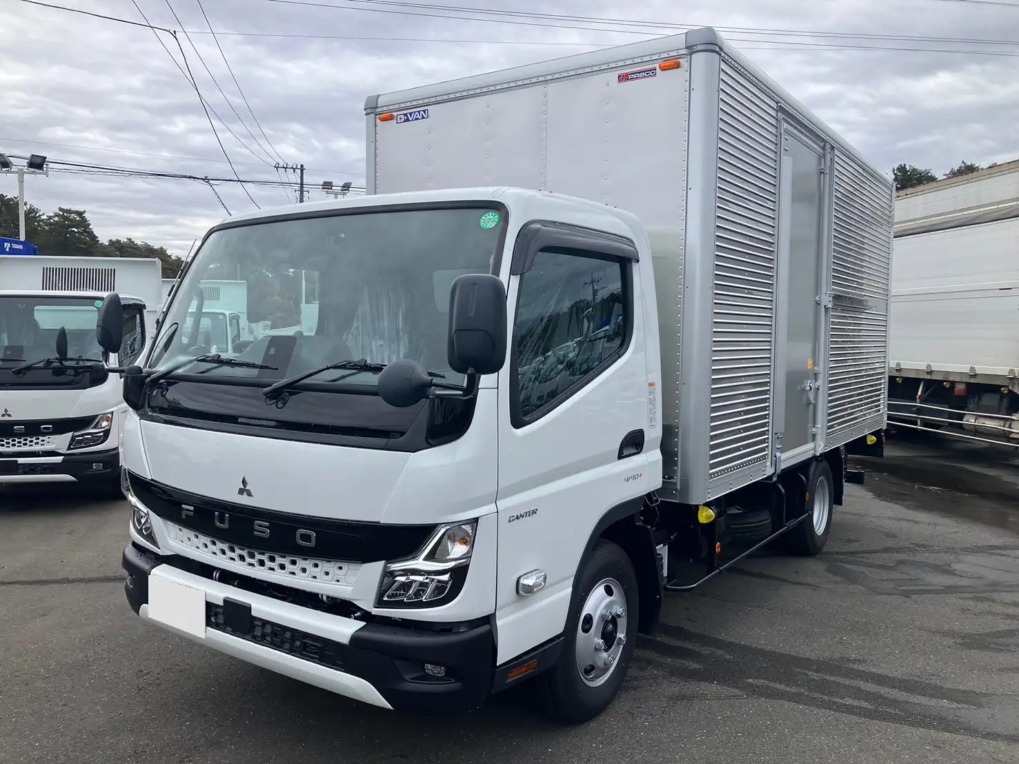 三菱 キャンター 小型 アルミバン パワーゲート サイドドア の中古トラック【車両No.185660】