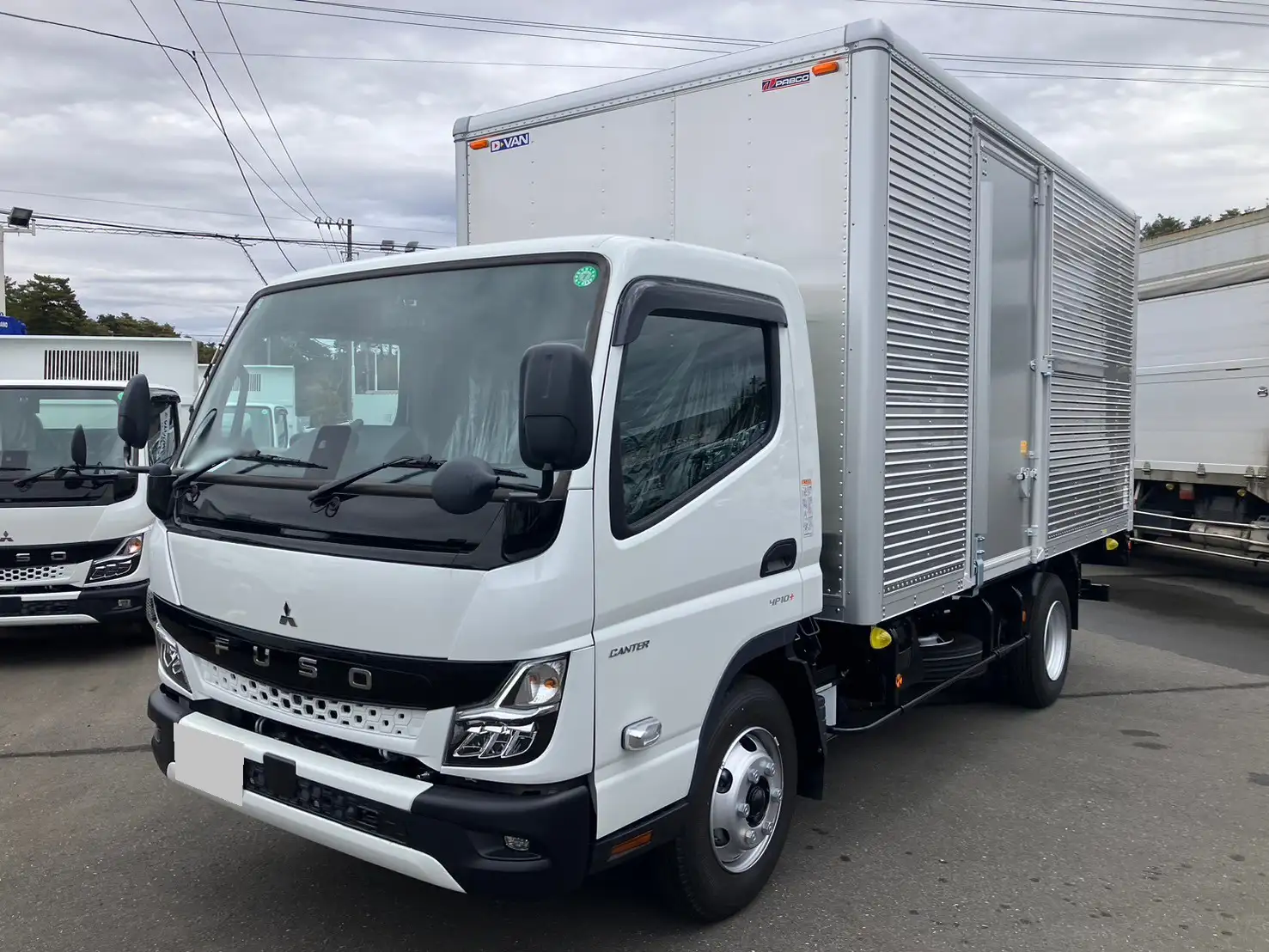 三菱 キャンター 小型 アルミバン パワーゲート サイドドア の中古トラック【車両No.185664】