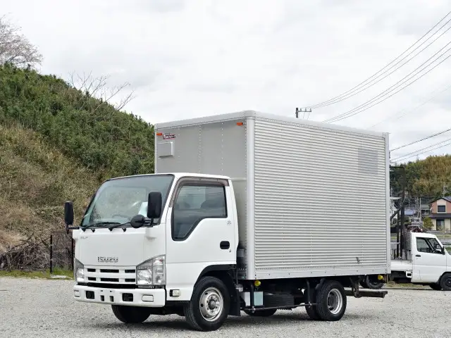 いすゞ エルフ 小型 アルミバン 床鉄板 TKG-NHR85AN の中古トラック【車両No.185606】
