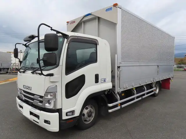 いすゞ フォワード 中型/増トン ウイング エアサス ベッド の中古トラック【車両No.185599】