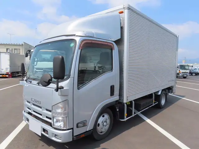 いすゞ エルフ 小型 アルミバン パワーゲート 床鉄板 の中古トラック【車両No.185593】