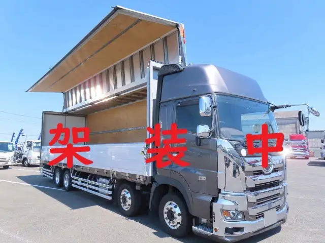 日野 プロフィア 大型 ウイング ハイルーフ エアサス の中古トラック【車両No.185590】