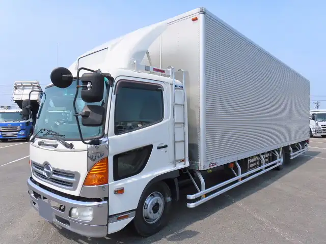 日野 レンジャー 中型/増トン アルミバン エアサス ベッド の中古トラック【車両No.185591】