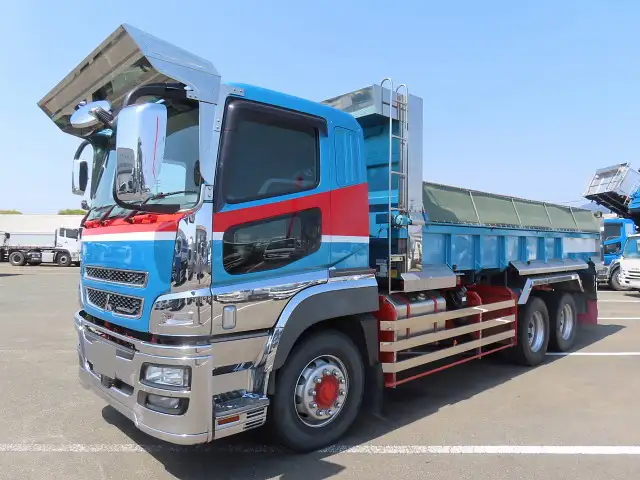 三菱 スーパーグレート 大型 ダンプ コボレーン ベッド の中古トラック【車両No.185582】