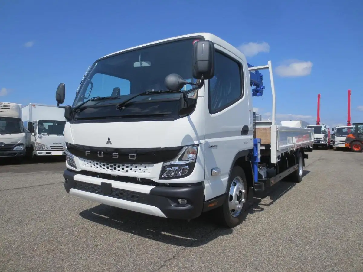 三菱 キャンター 小型 クレーン付 5段 ラジコン の中古トラック【車両No.185710】