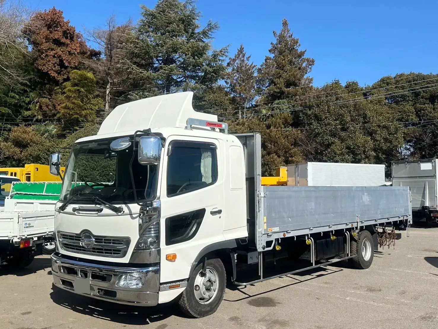 日野 レンジャー 中型/増トン 平ボディ アルミブロック ベッド の中古トラック【車両No.185645】