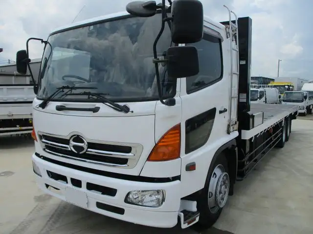 日野 レンジャー 中型/増トン 車両重機運搬 ラジコン ウインチ の中古トラック【車両No.185447】
