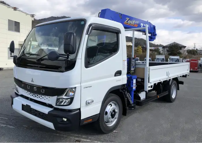 三菱 キャンター 小型 クレーン付 5段 ラジコン の中古トラック【車両No.185737】