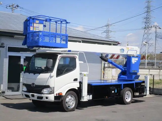 日野 デュトロ 小型 高所・建柱車 高所作業車 TKG-XZU650F の中古トラック【車両No.185772】