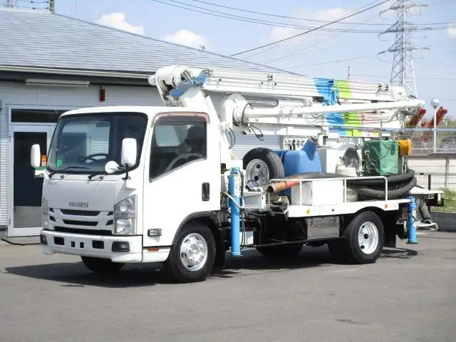 いすゞ エルフ 小型 高所・建柱車 高所作業車 SKG-NPR85YN の中古トラック【車両No.185771】