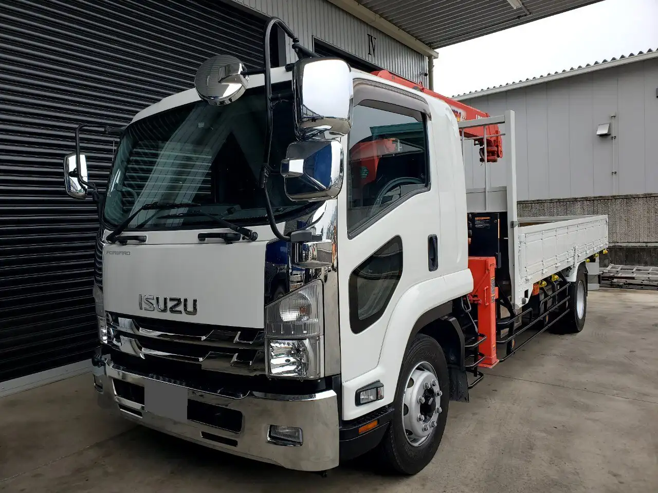 いすゞ フォワード 中型/増トン クレーン付 5段 ラジコン の中古トラック【車両No.185830】