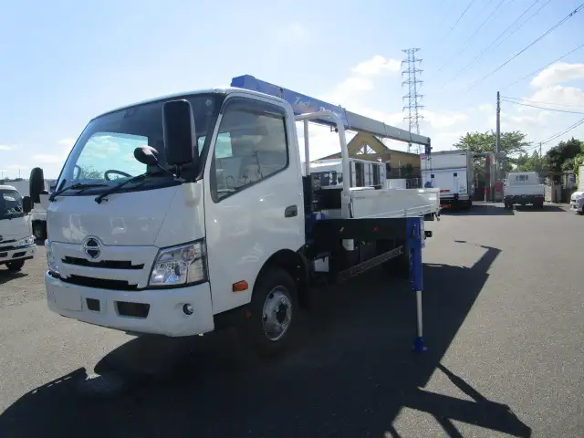 日野 デュトロ 小型 クレーン付 4段 ラジコン の中古トラック【車両No.185837】