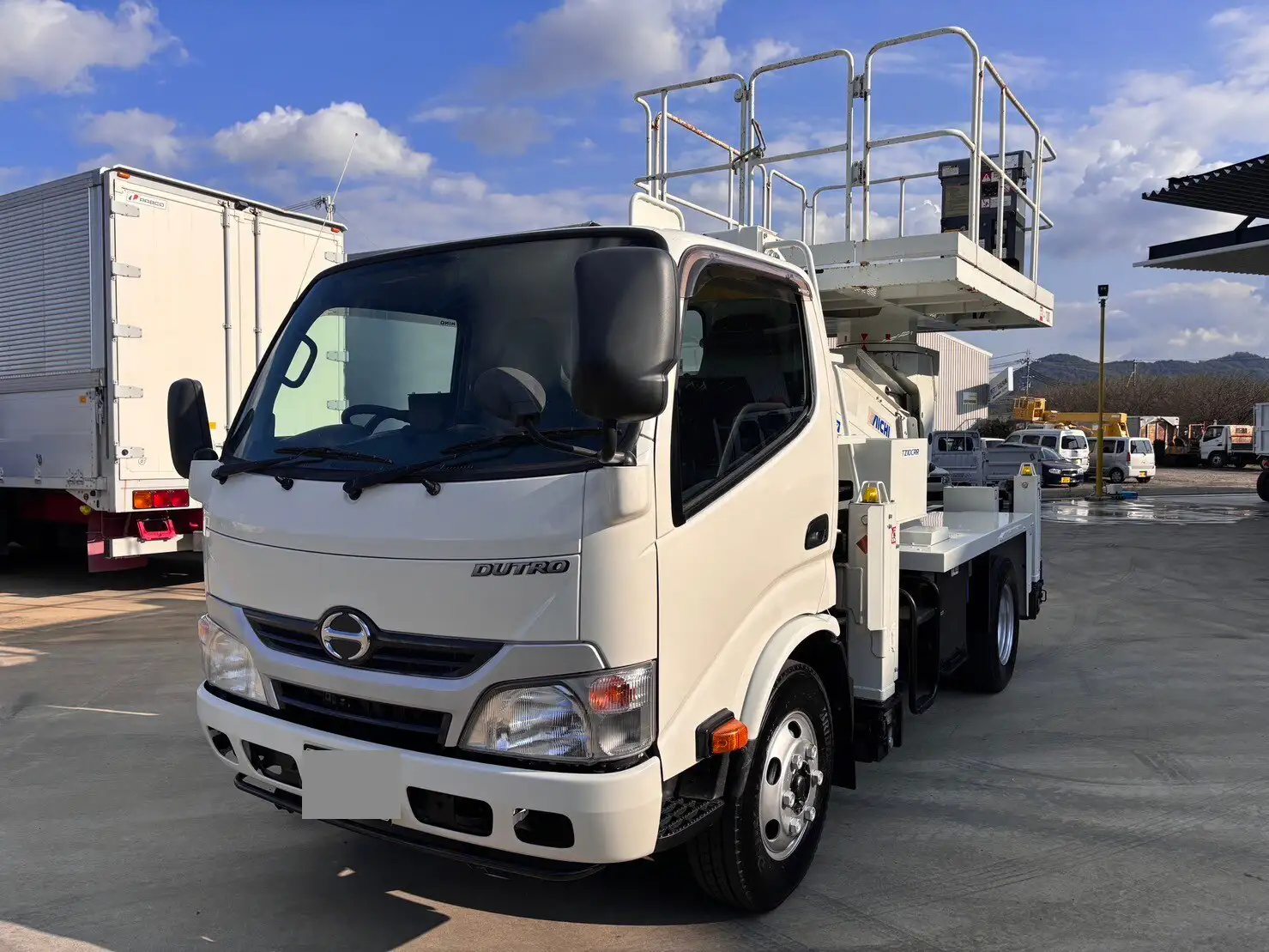 日野 デュトロ 小型 高所・建柱車 高所作業車 TKG-XZU640F の中古トラック【車両No.185891】