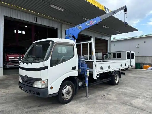 日野 デュトロ 小型 クレーン付 3段 フックイン の中古トラック【車両No.185900】