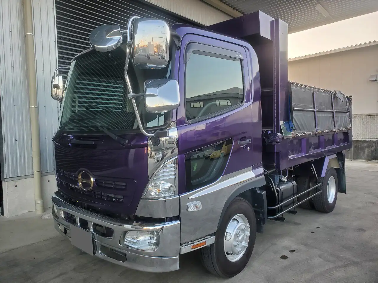 日野 レンジャー 中型/増トン ダンプ コボレーン TKG-FC9JCAP の中古トラック【車両No.185914】